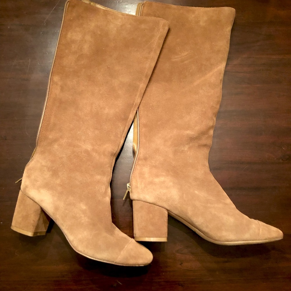Gorgeous and Comfortable Gap suede knee-high boots!